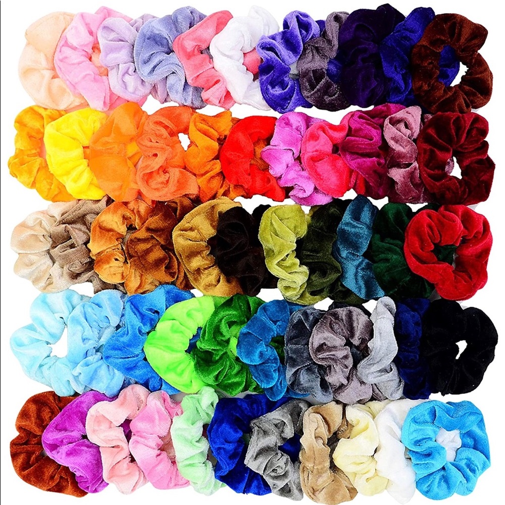 ‘Bad Lil Vibe’ Velvet Hair Scrunchie